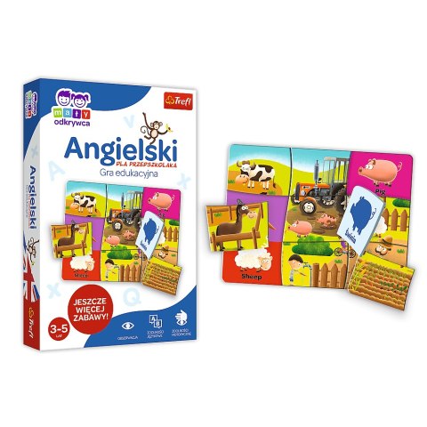 Gra Angielski dla przedszkolaka z Serii Mały Odkrywca 01949
