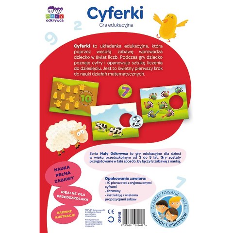 Gra Cyferki z Serii Mały Odkrywca 01946
