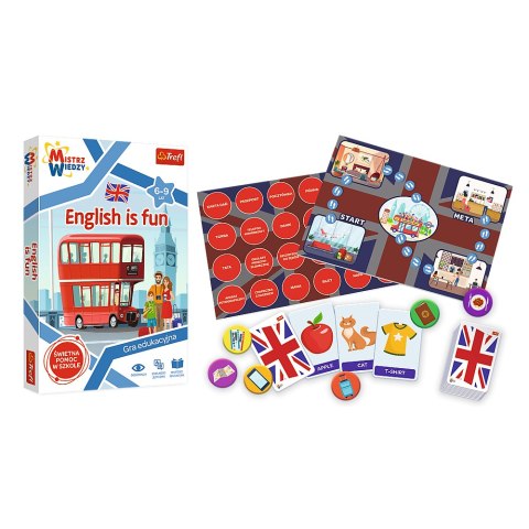 Gra English is Fun z Serii Mistrz Wiedzy 01954