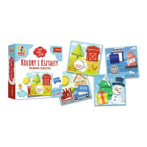 Gra Kolory i kształty z Serii ABC Malucha 01939