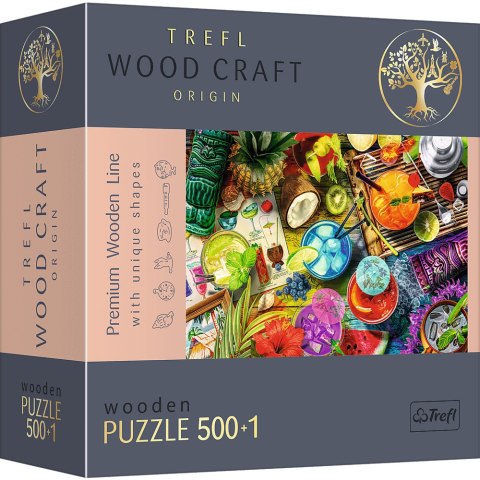 500+1 Puzzle Drewniane - Kolorowe koktajle 20154