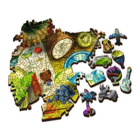 500+1 Puzzle Drewniane - Kolorowe koktajle 20154