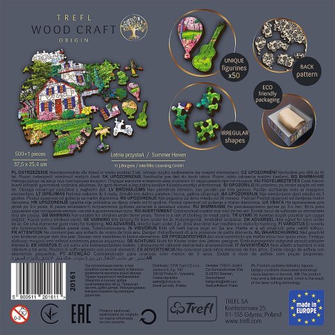 500+1 Puzzle Drewniane - Letnia przystań 20161