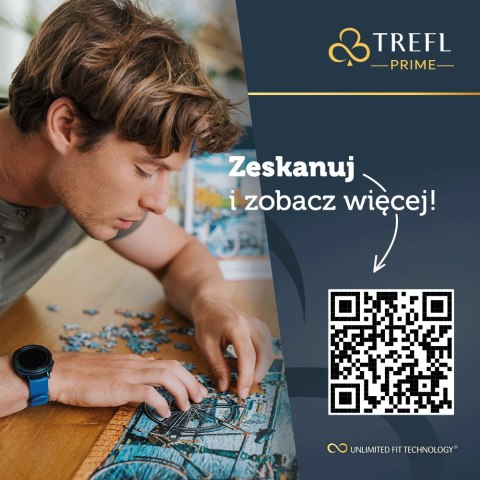 PUZZLE TREFL PRIME UFT 1000 - Yoga, Cats and Coffee kolaż Hello Morning 10694