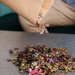 20189 "160 Puzzle drewniane konturowe - Sokół Millennium" / Lucasfilm Star Wars FSC Mix 70% 20189