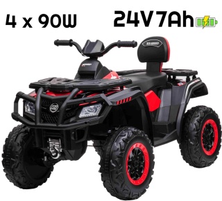 POZWROTOWY DUŻY QUAD NA AKUMULATOR XT-SPEED 4x90W 24V7Ah 60kg