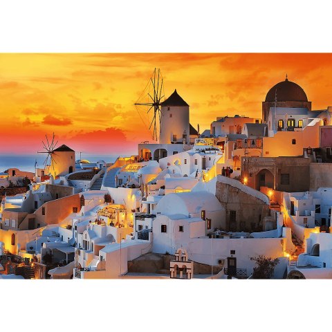 PUZZLE TREFL PRIME UFT 1500 - Romantic Sunset z widokiem na Oia, Santorini 26195