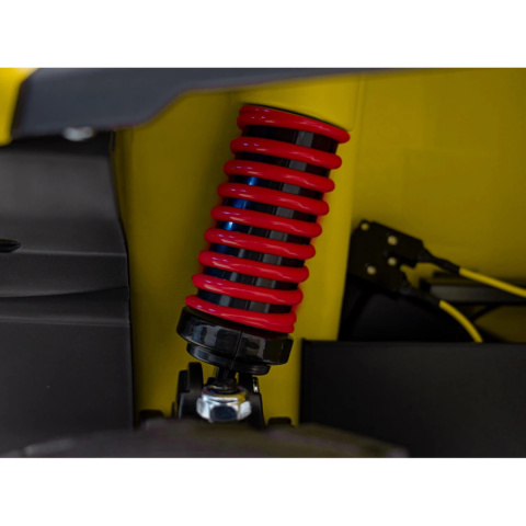 Quad Can Am Outlander 4x4 na akumulator 12V 14Ah + PILOT Żółty