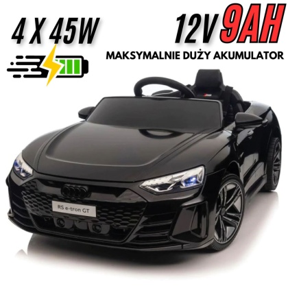 AUDI E-TRON RS AUTO NA AKUMULATOR + SKÓRA + KOŁA EVA 4x4