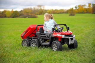Auto na akumulator XMX623B 24V Farmer Truck ELEKTRYCZNY KIPER 4x75W MOCY