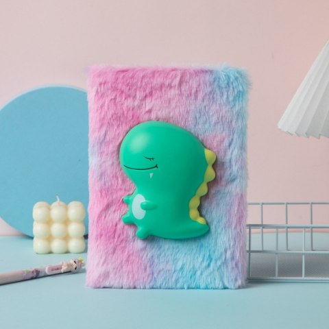 Pluszowy notatnik dinozaur