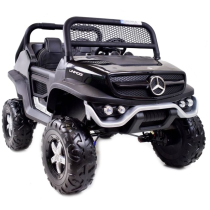 PREMIUM Auto na akumulator Mercedes BENZ UNIMOG 4x4 12V14Ah + PILOT MP3 SKÓRA