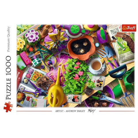 Puzzle - "1000" - Porządki w ogrodzie_FSC Mix 70% 10927