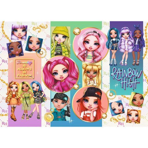 Puzzle - "200" - Przyjaźń Rainbow High / MGA Rainbow high 13289