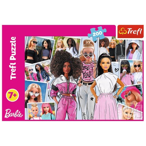 Puzzle - "200" - W świecie Barbie / Mattel, Barbie 13301