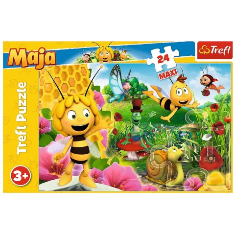 Puzzle - "24 Maxi" - W świecie Pszczółki Mai / Studio 100 Maya the Bee 14297