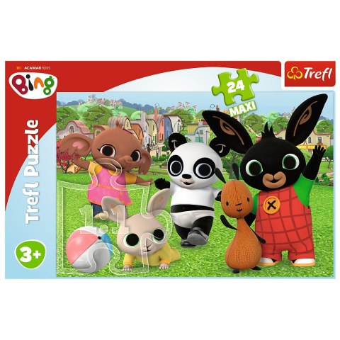 Puzzle - "24 Maxi" - Zabawa w parku / Acamar Films Bing 14306