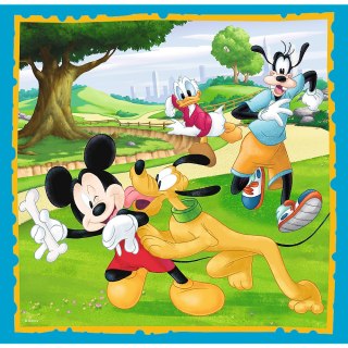 Puzzle - "3w1" - Myszka Miki z przyjaciółmi / Disney Standard Characters 34846