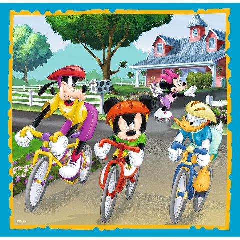 Puzzle - "3w1" - Myszka Miki z przyjaciółmi / Disney Standard Characters 34846