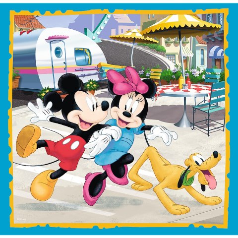 Puzzle - "3w1" - Myszka Miki z przyjaciółmi / Disney Standard Characters 34846