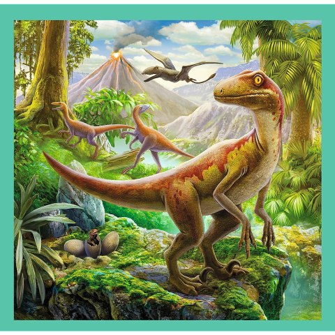 Puzzle - "3w1" - Niezwykły świat dinozaurów / Trefl 34837