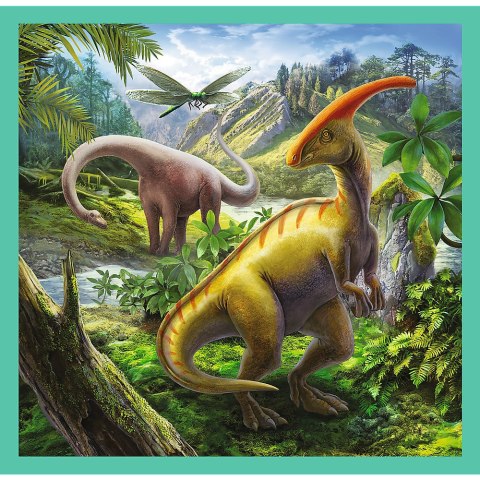 Puzzle - "3w1" - Niezwykły świat dinozaurów / Trefl 34837