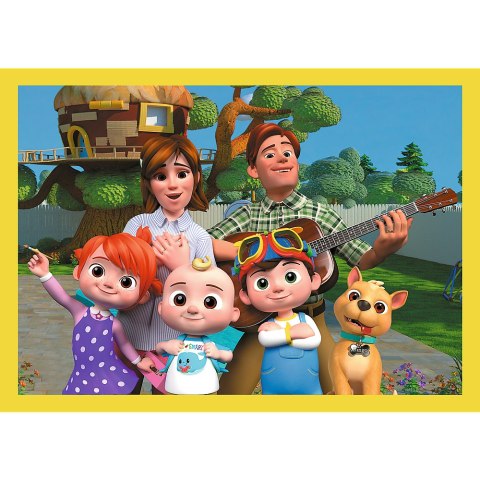 Puzzle - "4w1 (12, 15, 20, 24)" - Cocomelon, Poznaj bohaterów / Cocomelon 34647