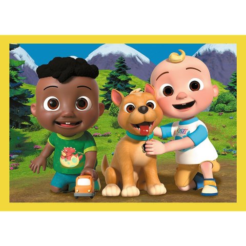 Puzzle - "4w1 (12, 15, 20, 24)" - Cocomelon, Poznaj bohaterów / Cocomelon 34647