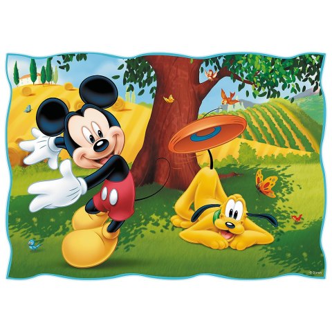 Puzzle - "4w1" - Fajny dzień Mickiego / Disney Standard Characters 34604