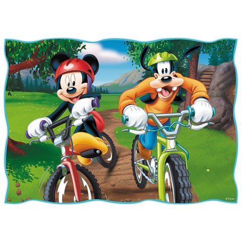 Puzzle - "4w1" - Fajny dzień Mickiego / Disney Standard Characters 34604