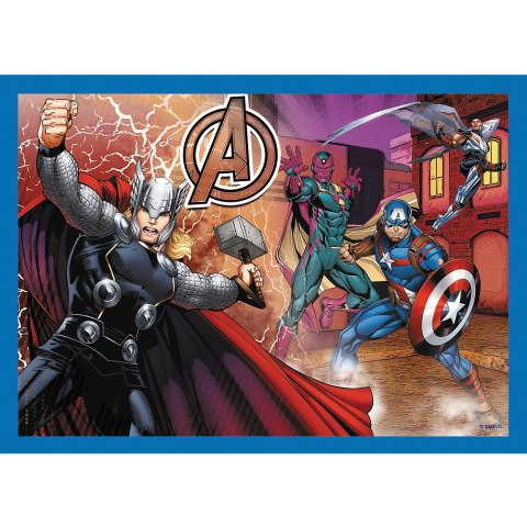 Puzzle - "4w1" - Odważni Avengersi / Disney Marvel The Avengers 34386