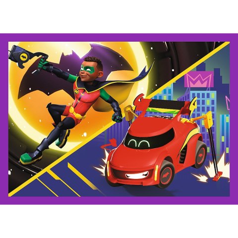 Puzzle - "4w1" - Poznaj Batwheels / Warner Batwheels 34658