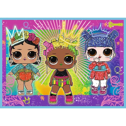 Puzzle - "4w1" - Poznaj laleczki / MGA LOL Surprise! 34613