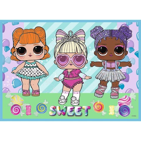 Puzzle - "4w1" - Poznaj laleczki / MGA LOL Surprise! 34613