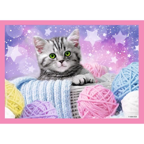 Puzzle - "4w1" - Zabawne kotki / Trefl 34396