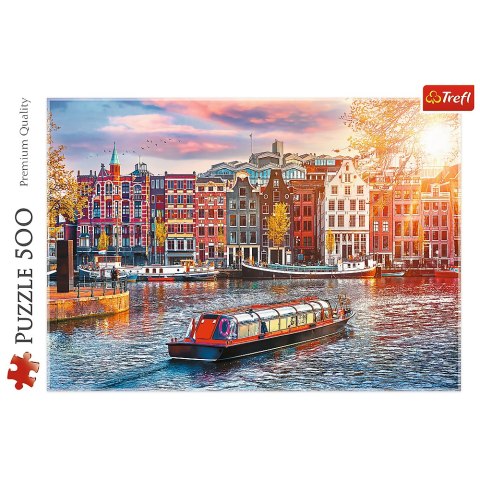 Puzzle 500 el. Amsterdam, Holandia 37428