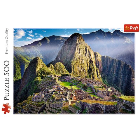 Puzzle 500 el. Zabytkowe sanktuarium Machu Picchu 37260