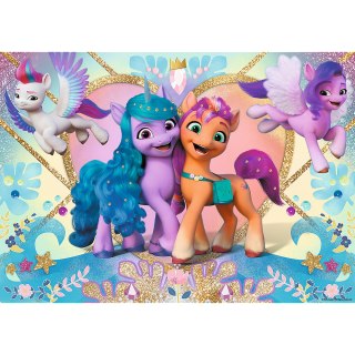 Puzzle Glitter 100 el. My Little Pony Błyszczące kucyki 14831