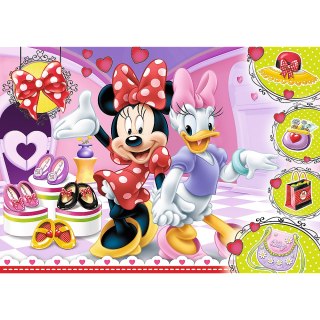 Puzzle Glitter Disney Minnie 100 el. Minnie i błyskotki 14820
