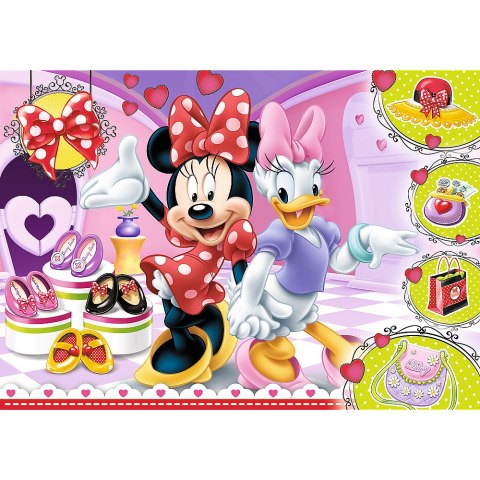 Puzzle Glitter Disney Minnie 100 el. Minnie i błyskotki 14820