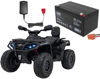 Zestaw zapasowy akumulator 24V 7Ah + Ładowarka do QUAD Can-am OUTLANDER 24V