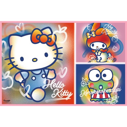 Puzzle - 2x200 - Hello Kitty i przyjaciele - Hello Kitty 13336