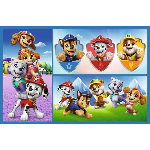 Puzzle - 2x70 - Psi Patrol rządzi - Viacom PAW Patrol 34441