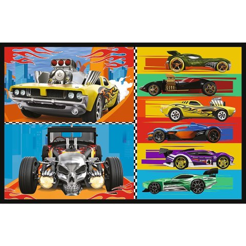 Puzzle - 2x70 - Samochodziki - Hot Wheels 34442