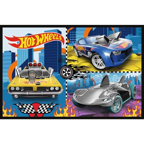 Puzzle - 2x70 - Samochodziki - Hot Wheels 34442