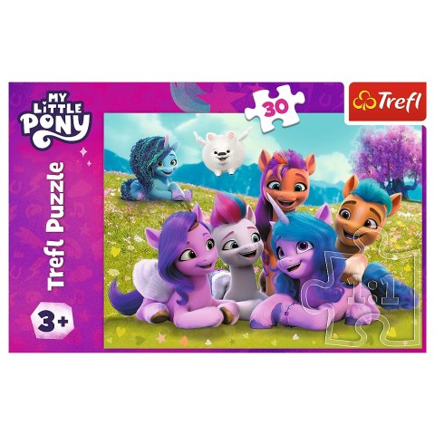 Puzzle - "30" - Przyjacielskie Koniki Pony My Little Pony 18299