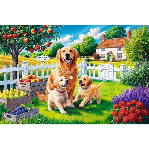 Puzzle - 300 EasyPiece - Pieski na wsiFSC Mix 70% 23101