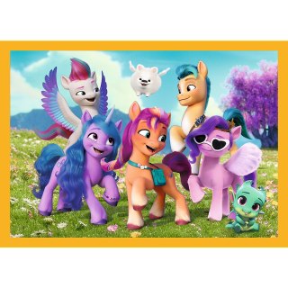 Puzzle - 4w1 - Poznaj kucyki Pony - Hasbro, My Little Pony 34624
