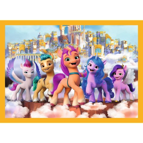 Puzzle - 4w1 - Poznaj kucyki Pony - Hasbro, My Little Pony 34624