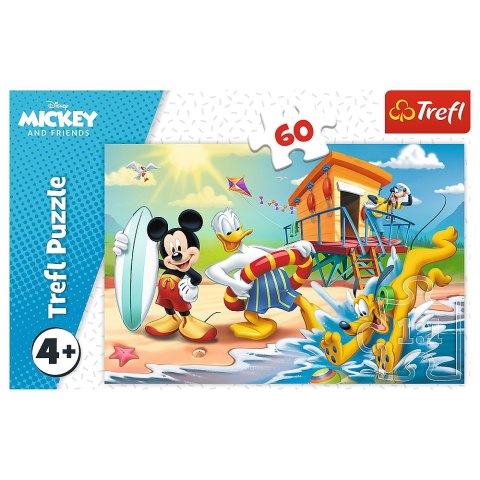 Puzzle - "60" - Ciekawy dzień Mikiego i przyjaciół 17359